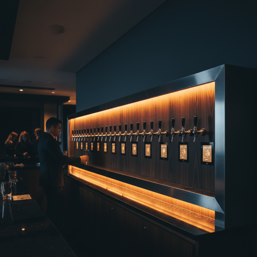 Table Tap wall installation